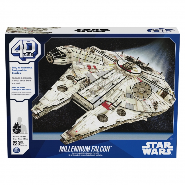 STAR WARS 4D-palapeli Millennium Falcon