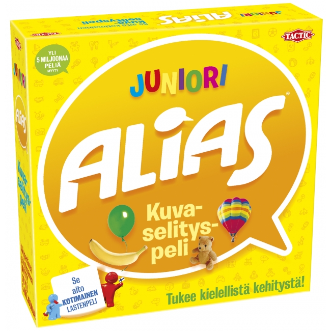TACTIC Juniori Alias lautapeli, suomenkielinen
