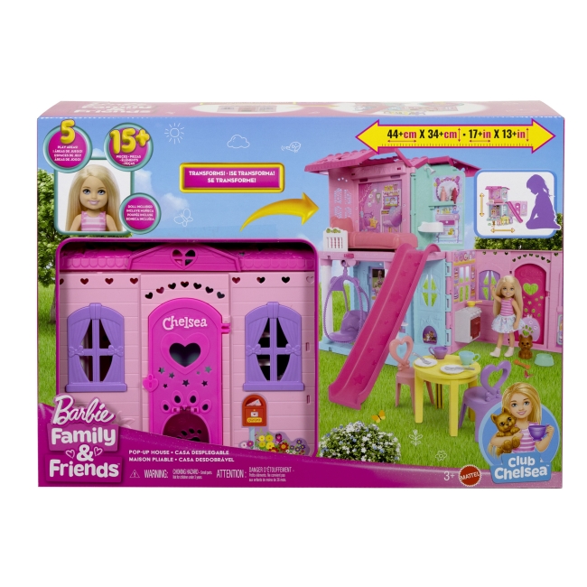 BARBIE Club Chelsea Aukeava Talo XS Lelut XS Lelut barbie-club-chelsea-aukeava-talo-xs-lelut-xs-lelut